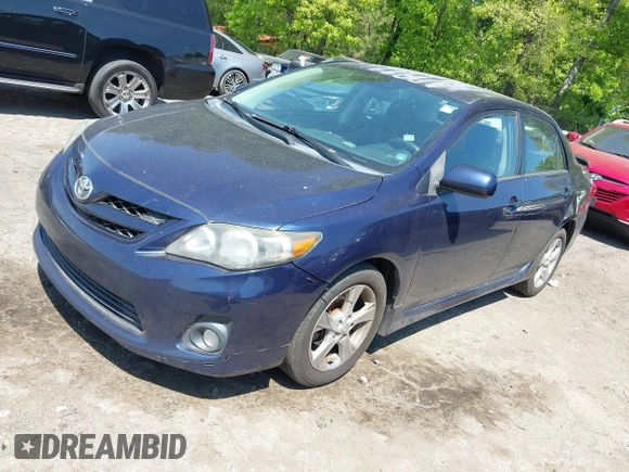 2012 Toyota Corolla L with VIN 2T1BU4EE7CC904009, listed as a IAAI auction lot 42084020 with 155,925 mi miles. Bid and sale history available at carsss.com. Image 2.