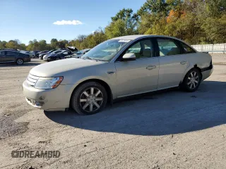 2008 Ford Taurus SEL with VIN 1FAHP24W98G130604, listed as a Copart auction lot 75178344 with 104,926 mi miles and Salvage Title. Bid and sale history available at carsss.com. Image 1.