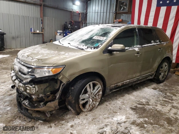 2012 Ford Edge SEL with VIN 2FMDK3J93CBA49833, listed as a Copart auction lot 41928475 with 174,522 mi miles and Salvage Title. Bid and sale history available at carsss.com. Image 1.