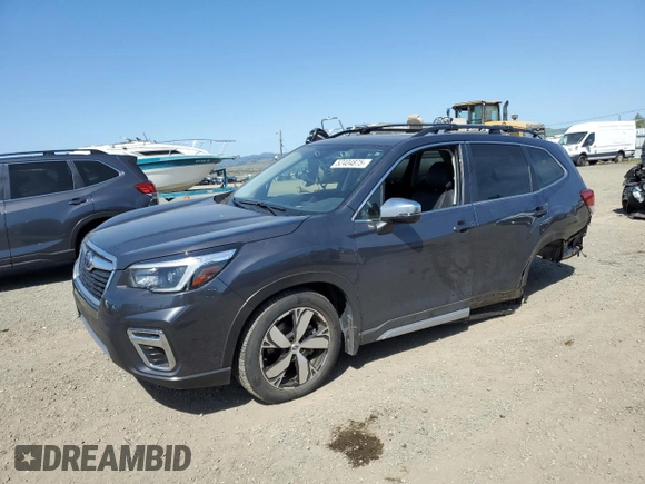 2021 Subaru Forester Touring with VIN JF2SKAXC1MH505921, listed as a Copart auction lot 52404875 with 20,427 mi miles and Salvage Title. Bid and sale history available at carsss.com. Image 1.