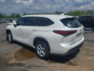 2021 Toyota Highlander L with VIN 5TDZZRAH7MS516123, listed as a IAAI auction lot 42010742 with 63,299 mi miles and . Bid and sale history available at DreamBid. Image 3.