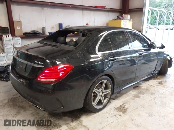 2016 Mercedes-Benz C 300 Luxury with VIN 55SWF4KB3GU096800, listed as a IAAI auction lot 42282678 with 112,486 mi miles and . Bid and sale history available at DreamBid. Image 4.