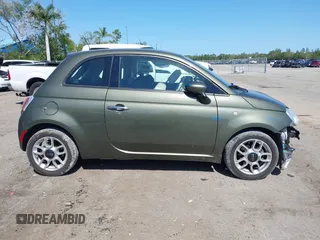 2014 FIAT 500 Pop with VIN 3C3CFFAR1ET294017, listed as a IAAI auction lot 42064496 with 1 mi miles. Bid and sale history available at carsss.com. Image 14.