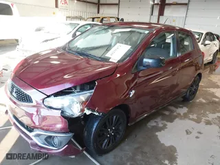 2019 Mitsubishi Mirage GT with VIN ML32A5HJ0KH011815, listed as a IAAI auction lot 41235472 with 84843 miles. Bid and sale history available at carsss.com. Image 17.