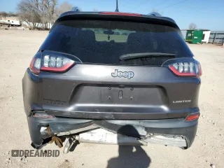 2020 Jeep Cherokee Limited with VIN 1C4PJLDB3LD535202, listed as a Copart auction lot 41802055 with 81,721 mi miles and Salvage Title. Bid and sale history available at carsss.com. Image 6.