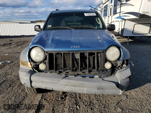 2005 Jeep Liberty Sport with VIN 1J4GK48K05W600229, listed as a Copart auction lot 47898785 with 191,271 mi miles and Clean Title. Bid and sale history available at carsss.com. Image 5.