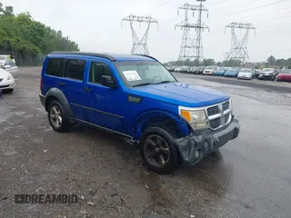 2007 Dodge Nitro SXT with VIN 1D8GU28K67W720576, listed as a IAAI auction lot 42617242 with 158,251 mi miles and . Bid and sale history available at DreamBid. Image 1.