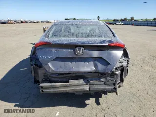 2020 Honda Civic Sedan LX with VIN 2HGFC2F62LH502728, listed as a Copart auction lot 46938185 with 78,169 mi miles and Salvage Title. Bid and sale history available at carsss.com. Image 6.
