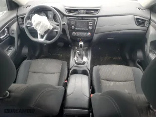 2017 Nissan Rogue S with VIN 5N1AT2MT9HC806906, listed as a Copart auction lot 45470385 with 122,040 mi miles and Salvage Title. Bid and sale history available at carsss.com. Image 8.