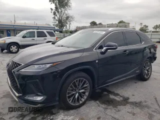 2020 Lexus RX with VIN 2T2YGMDA0LC053263, listed as a Copart auction lot 52204884 with 103,250 mi miles and Salvage Title. Bid and sale history available at carsss.com. Image 1.