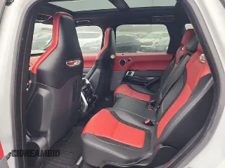 2022 Land Rover Range Rover Sport SVR with VIN SALWZ2RE8NA799997, listed as a Copart auction lot 44576385 with 50,379 mi miles and Salvage Title. Bid and sale history available at DreamBid. Image 11.
