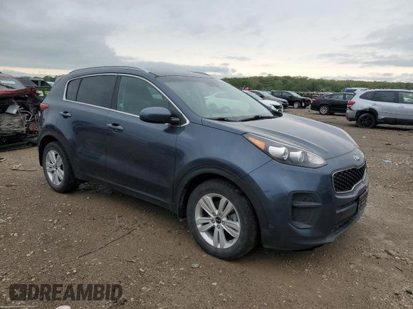 2017 Kia Sportage LX with VIN KNDPM3AC0H7292135, listed as a Copart auction lot 54866225 with 85,790 mi miles and Clean Title. Bid and sale history available at DreamBid. Image 4.