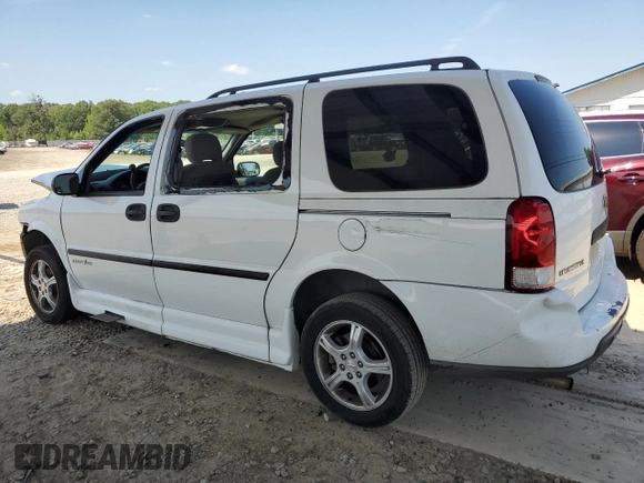 2007 Chevrolet Uplander LS Fleet with VIN 1GNDV23167D212737, listed as a Copart auction lot 61739114 with 117,022 mi miles and Clean Title. Bid and sale history available at carsss.com. Image 2.