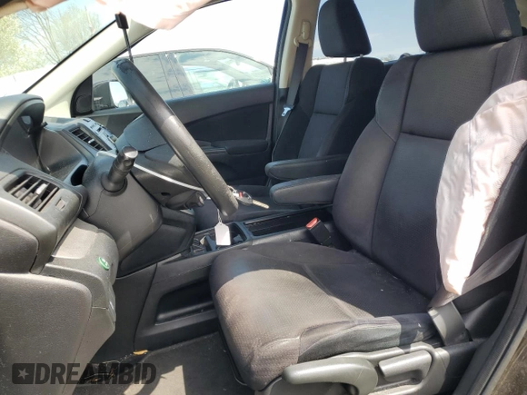 2013 Honda CR-V EX with VIN 5J6RM4H59DL075524, listed as a Copart auction lot 53168035 with 163,076 mi miles and Salvage Title. Bid and sale history available at carsss.com. Image 7.
