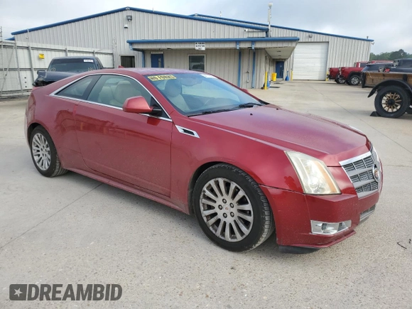 2011 Cadillac CTS Performance with VIN 1G6DJ1ED5B0109009, listed as a Copart auction lot 54777805 with 127,373 mi miles and Salvage title. Bid and sale history available at DreamBid. Image 4.