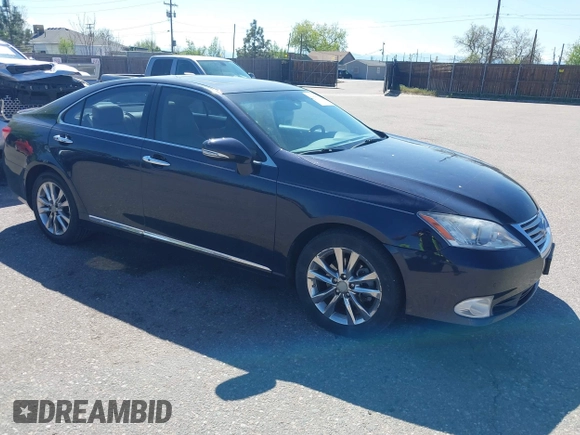 2010 Lexus ES with VIN JTHBK1EG7A2406943, listed as a IAAI auction lot 42156815 with 122,594 mi miles. Bid and sale history available at carsss.com. Image 1.