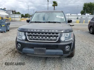 2016 Land Rover LR4 HSE with VIN SALAG2V63GA792196, listed as a Copart auction lot 53569835 with 109,120 mi miles and Clean Title. Bid and sale history available at DreamBid. Image 5.