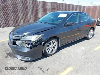 2016 Acura ILX w/Premium Pkg with VIN 19UDE2F73GA010000, listed as a IAAI auction lot 41973710 with 108,967 mi miles. Bid and sale history available at carsss.com. Image 2.