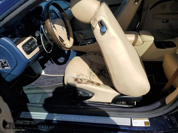 2015 Maserati GranTurismo Sport with VIN ZAM45MMA6F0148607, listed as a Copart auction lot 75114254 with Not provided miles and Salvage title. Bid and sale history available at DreamBid. Image 7.