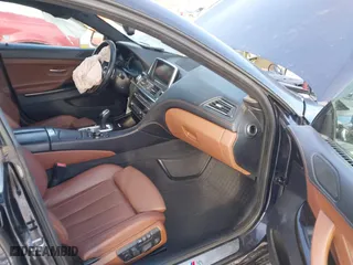 2014 BMW 6 Series 650i xDrive with VIN WBA6B4C53ED371315, listed as a IAAI auction lot 41614431 with 93,189 mi miles. Bid and sale history available at carsss.com. Image 5.
