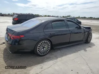 2023 Mercedes-Benz S-Class S 500 with VIN W1K6G6DBXPA208546, listed as a Copart auction lot 49313765 with 64,292 mi miles and Non Repairable. Bid and sale history available at carsss.com. Image 3.