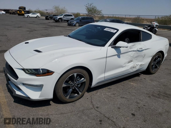 2019 Ford Mustang EcoBoost with VIN 1FA6P8TH8K5135213, listed as a Copart auction lot 64869275 with 84,700 mi miles and Salvage title. Bid and sale history available at DreamBid. Image 1.