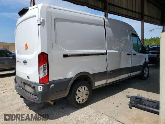 2021 Ford Transit Cargo with VIN 1FTBR1C85MKA88804, listed as a Copart auction lot 69792534 with Not Provided miles and Salvage Title. Bid and sale history available at DreamBid. Image 3.