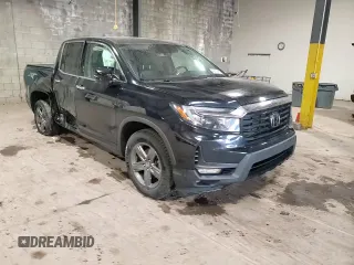 2022 Honda Ridgeline RTL-E with VIN 5FPYK3F73NB023341, listed as a Copart auction lot 48492955 with 42,612 mi miles and Salvage title. Bid and sale history available at DreamBid. Image 13.