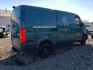 2024 Mercedes-Benz Sprinter Cargo with VIN W1Y4KBHY5RT187843, listed as a Copart auction lot 79239534 with Not Provided miles and Salvage Title. Bid and sale history available at carsss.com. Image 3.