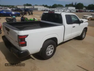 2024 Nissan Frontier SV with VIN 1N6ED1CM7RN642064, listed as a Copart auction lot 51606305 with 21,858 mi miles and Salvage title. Bid and sale history available at DreamBid. Image 3.