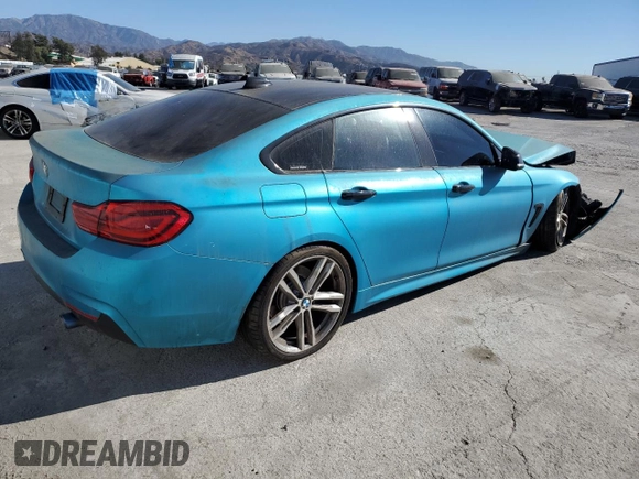 2019 BMW 4 Series 440i z VIN WBA4J5C54KBM65078, wystawiony jako Copart lot #87124254 z przebiegiem 40 455 mil mil oraz Szkoda całkowita • Salvage title. Historia ofert i sprzedaży dostępna na DreamBid. Obrazek 3.
