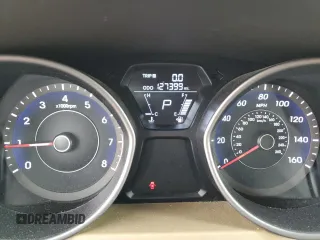 2013 Hyundai Elantra GLS with VIN 5NPDH4AE3DH342353, listed as a Copart auction lot 59496535 with 127,399 mi miles and Salvage title. Bid and sale history available at DreamBid. Image 9.
