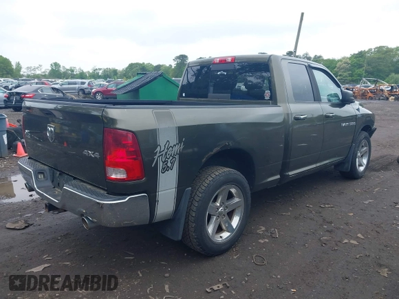 2012 Ram 1500 Big Horn z VIN 1C6RD7GT7CS154905, wystawiony jako IAAI lot #42267549 z przebiegiem 251 589 mil mil oraz . Historia ofert i sprzedaży dostępna na DreamBid. Obrazek 4.