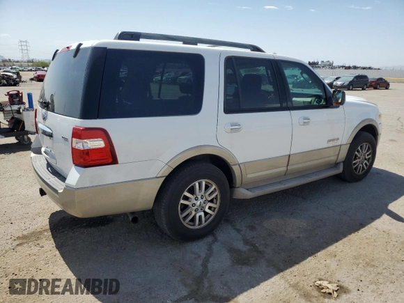 2007 Ford Expedition Eddie Bauer z VIN 1FMFU17557LA55621, wystawiony jako Copart lot #60856985 z przebiegiem 202 468 mil mil oraz Szkoda całkowita • Salvage title. Historia ofert i sprzedaży dostępna na DreamBid. Obrazek 3.