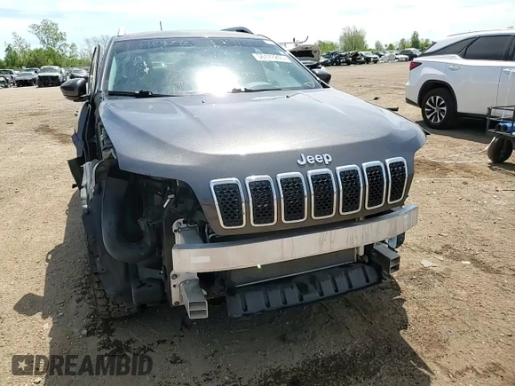 2019 Jeep Cherokee Latitude Plus with VIN 1C4PJMLX7KD271273, listed as a Copart auction lot 56177265 with 116,998 mi miles and Salvage title. Bid and sale history available at DreamBid. Image 14.
