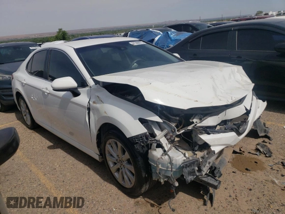 2018 Toyota Camry LE with VIN JTNB11HK0J3032024, listed as a Copart auction lot 41368875 with 69,979 mi miles and Salvage title. Bid and sale history available at DreamBid. Image 4.
