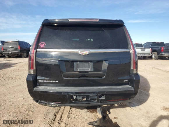 2015 Cadillac Escalade Platinum with VIN 1GYS4PKJ4FR668510, listed as a Copart auction lot 87366504 with 182,786 mi miles and Salvage Title. Bid and sale history available at carsss.com. Image 6.