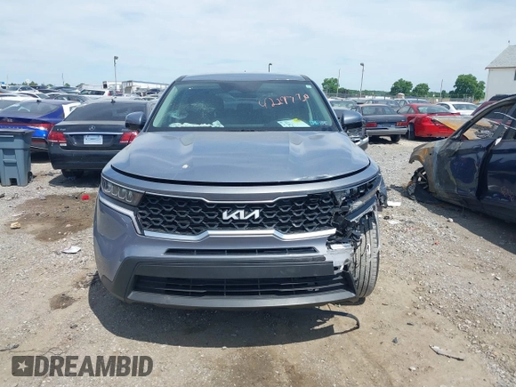 2023 Kia Sorento LX with VIN 5XYRGDLC9PG240958, listed as a IAAI auction lot 42297720 with 27,485 mi miles and . Bid and sale history available at DreamBid. Image 12.