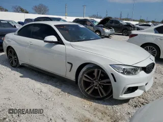 2015 BMW 4 Series 428i z VIN WBA3V5C53FP752002, wystawiony jako Copart lot #53228965 z przebiegiem 98 458 mil mil oraz Szkoda całkowita • Salvage title. Historia ofert i sprzedaży dostępna na DreamBid. Obrazek 4.