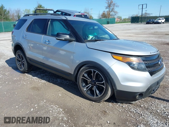 2013 Ford Explorer Sport with VIN 1FM5K8GTXDGB99114, listed as a IAAI auction lot 41984317 with 132,764 mi miles and . Bid and sale history available at DreamBid. Image 1.