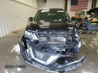 2017 Nissan Rogue SV with VIN KNMAT2MV7HP596269, listed as a Copart auction lot 50871375 with 61,676 mi miles and Salvage title. Bid and sale history available at DreamBid. Image 5.