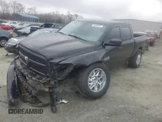 2014 Ram 1500 Express with VIN 1C6RR7KT8ES470115, listed as a Copart auction lot 46086305 with 100,036 mi miles and Salvage Title. Bid and sale history available at carsss.com. Image 1.