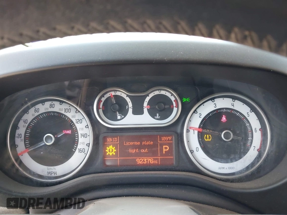 2014 FIAT 500L Trekking with VIN ZFBCFADH4EZ008836, listed as a IAAI auction lot 42305649 with 92,376 mi miles and . Bid and sale history available at DreamBid. Image 7.