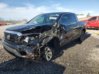 2021 Honda Ridgeline RTL-E with VIN 5FPYK3F70MB010030, listed as a Copart auction lot 46429285 with 85,631 mi miles and Salvage Title. Bid and sale history available at carsss.com. Image 1.