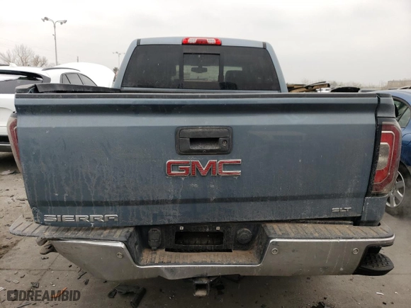 2016 GMC Sierra 1500 SLT with VIN 3GTU2NEC4GG229332, listed as a Copart auction lot 44996105 with 140,886 mi miles and Salvage Title. Bid and sale history available at carsss.com. Image 6.