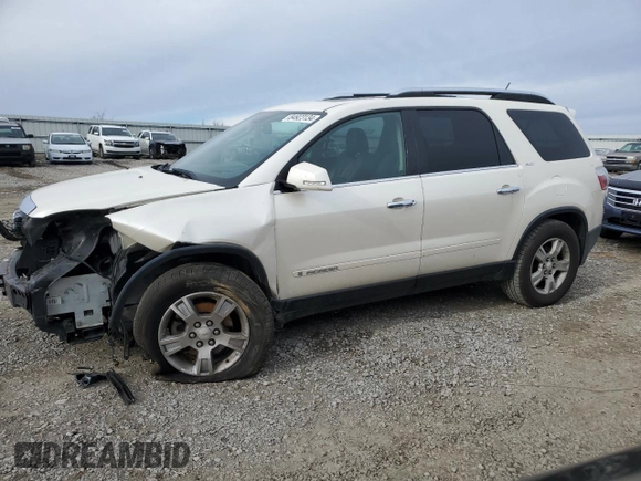 2008 GMC Acadia SLT2 with VIN 1GKER33728J257516, listed as a Copart auction lot 84923134 with 219,106 mi miles and Non Repairable. Bid and sale history available at carsss.com. Image 1.