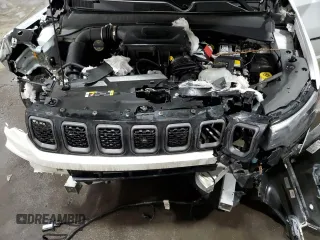 2023 Jeep Compass (RED) Edition with VIN 3C4NJDCN2PT515824, listed as a Copart auction lot 46802745 with 13,665 mi miles and Salvage Title. Bid and sale history available at carsss.com. Image 13.