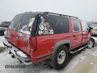 1996 Chevrolet Suburban with VIN 1GNGK26J3TJ332167, listed as a Copart auction lot 81561064 with 130,453 mi miles and Salvage Title. Bid and sale history available at carsss.com. Image 3.