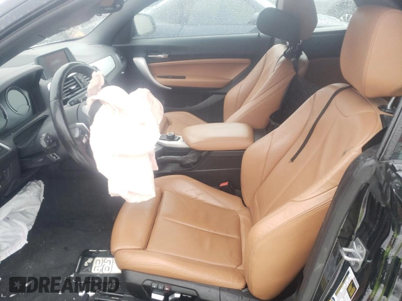 2018 BMW 2 Series 230i xDrive with VIN WBA2K1C56JVD41570, listed as a Copart auction lot 84181764 with 77,231 mi miles and Salvage Title. Bid and sale history available at carsss.com. Image 7.