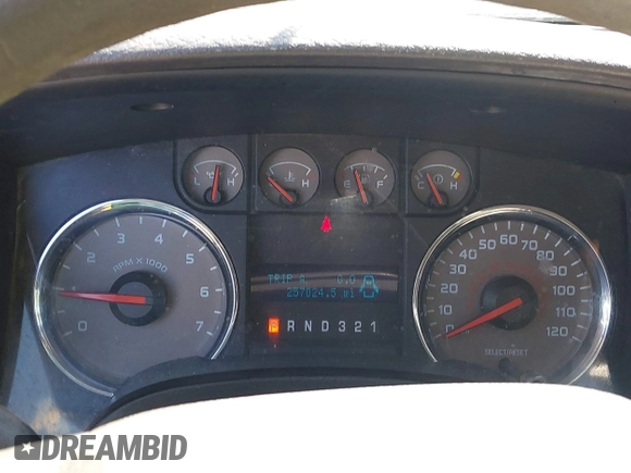 2010 Ford F-150 XL with VIN 1FTEX1E88AFC01388, listed as a IAAI auction lot 41944920 with 257,024 mi miles. Bid and sale history available at carsss.com. Image 7.